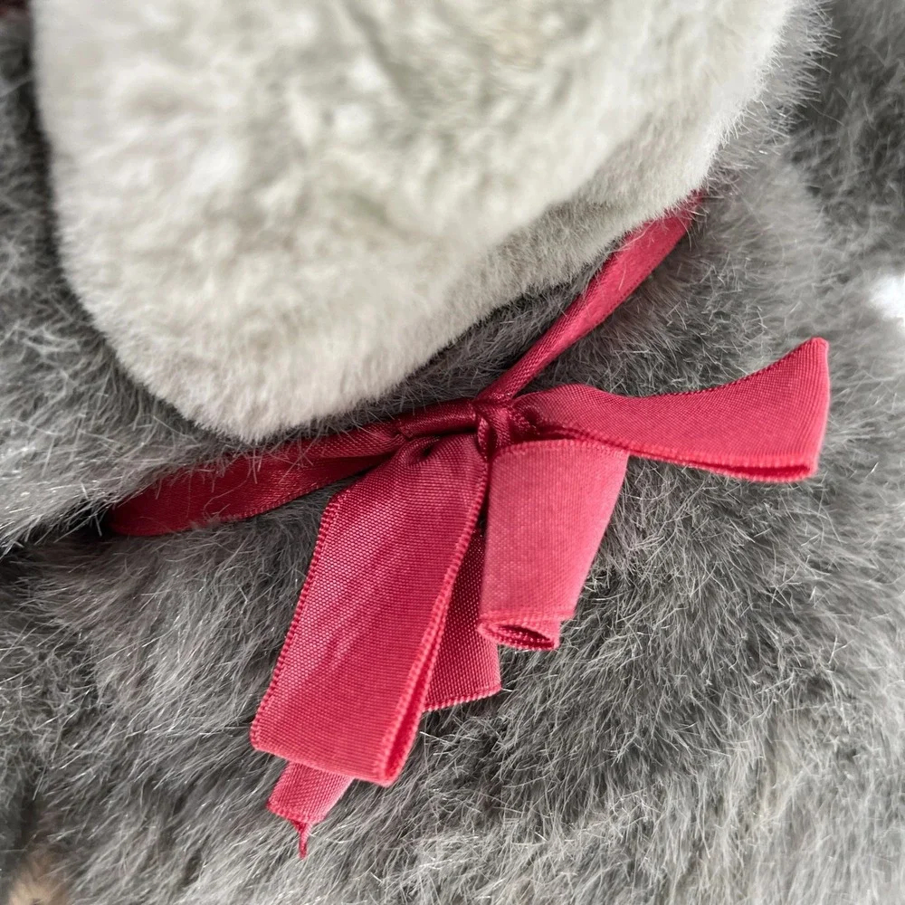 Dakin Nature Babies Huggy Bear Plush Ribbon Bow Stuffed Animal 14 Inch 1984 VTG